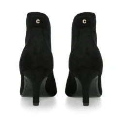 Flute Heeled Ankle Boots