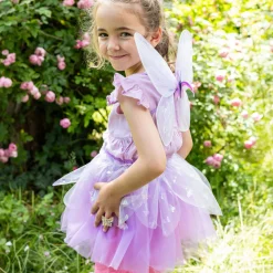 Flutter Butterfly Two-Piece Skirt & Wings Set Lilac