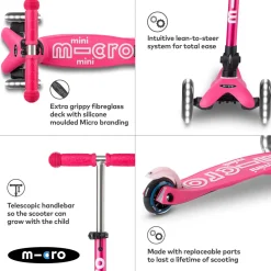 Foldable Mini LED Scooter