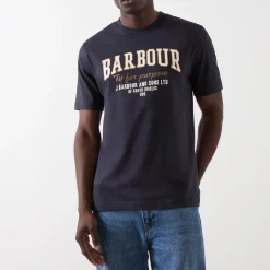 Discount BARBOUR Fort Graphic Logo T-Shirt