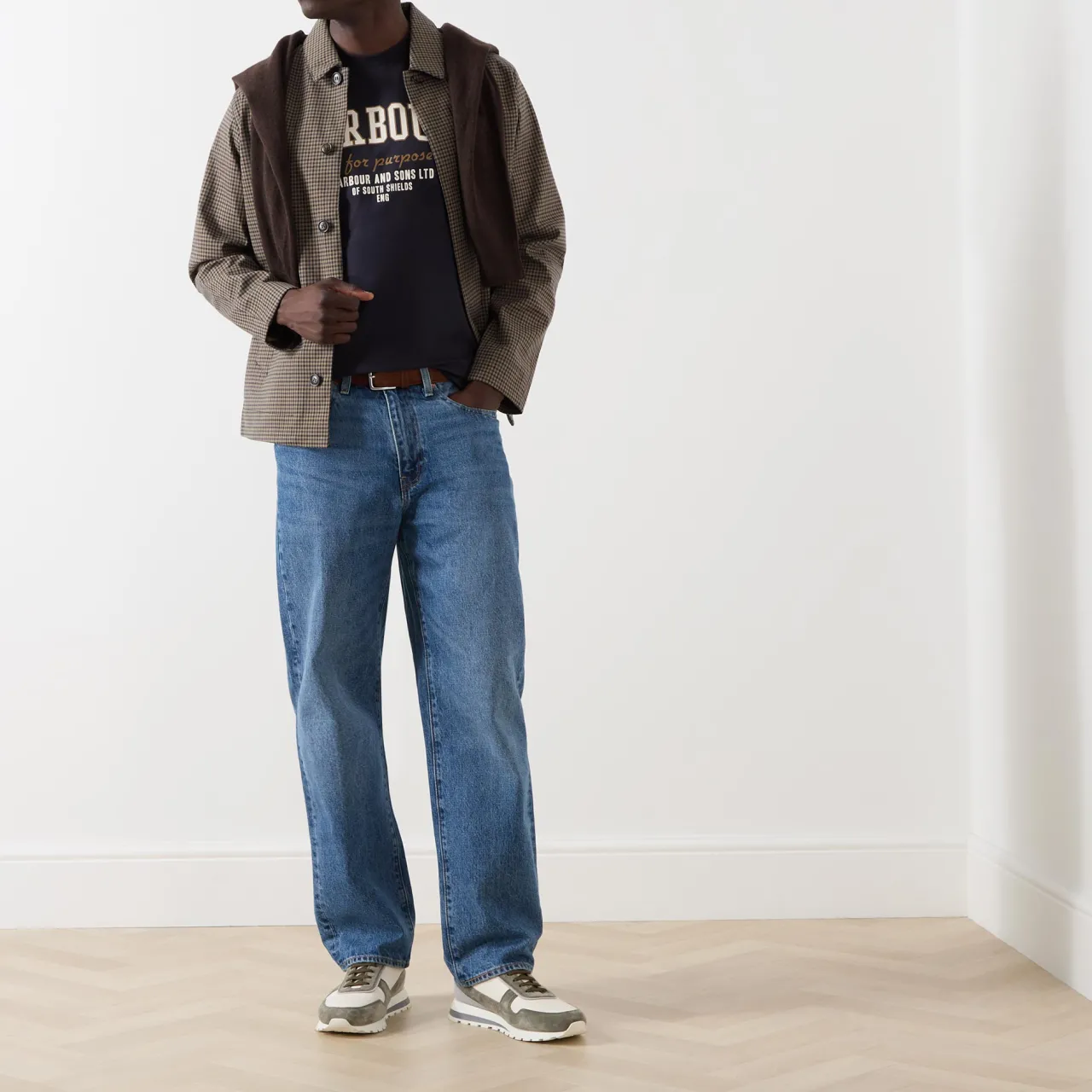 Discount BARBOUR Fort Graphic Logo T-Shirt