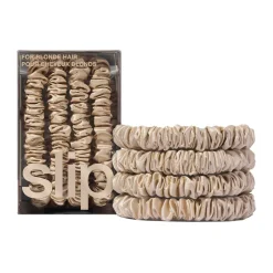 Best SLIP Four Pack Silk Skinny Scrunchies