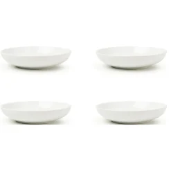 New SABICHI Four Piece Mali Wax Pasta Bowl Set