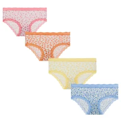 Discount STRIPE & STARE Four-Pack High-Rise Brief Set