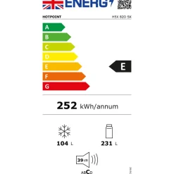 Discount HOTPOINT Freestanding 60cm Total NoFrost Fridge Freezer 70-30