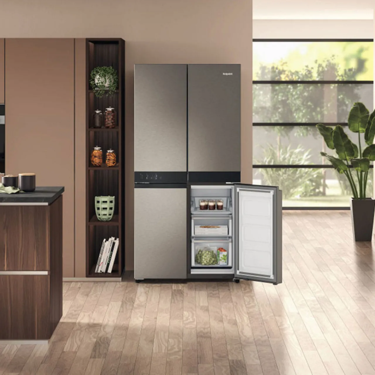 Hot HOTPOINT French Fridge Freezer Door 90cm