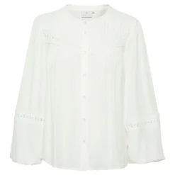 Discount KAFFE Freya Lace Trim Shirt