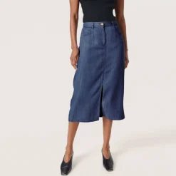 Friday High-Rise Denim Skirt
