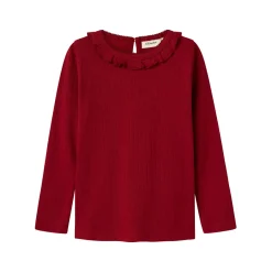 Fashion LIL ATELIER Frill Collared T-Shirt