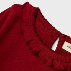 Fashion LIL ATELIER Frill Collared T-Shirt