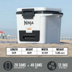 Outlet NINJA FrostVault 28L Hard Cooler, Cloud White