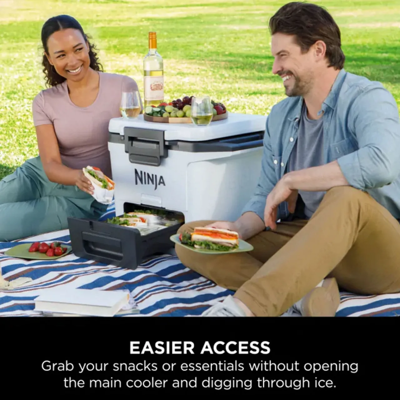 Outlet NINJA FrostVault 28L Hard Cooler, Cloud White