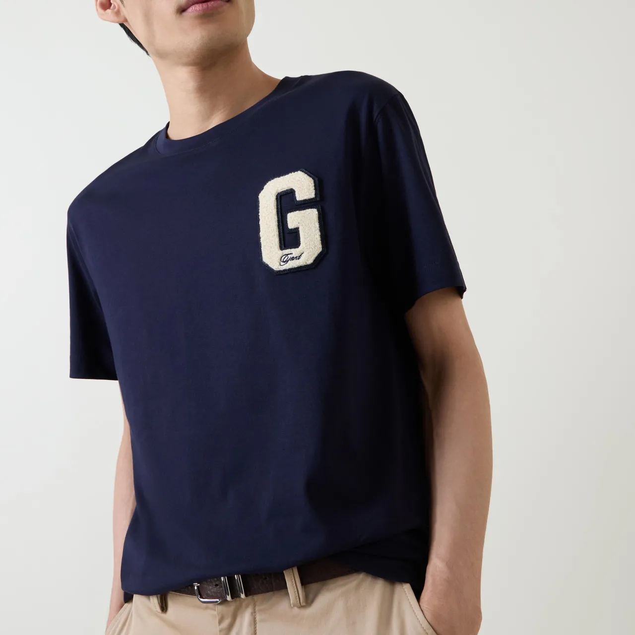 New GANT G Badge Logo T-Shirt