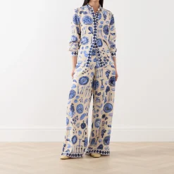 New FABIENNE CHAPOT Gala Printed Blouse