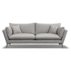 Discount CASEYS FURNITURE Galatina Extra Large 4-Seater Sofa Grey