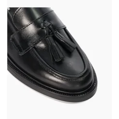 Garda Tassel Trim Leather Loafers