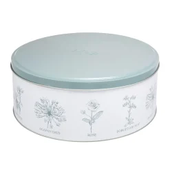 Garden Set of Two Cake Tins Flowers