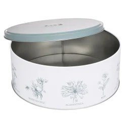 Garden Set of Two Cake Tins Flowers