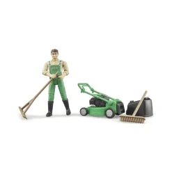 Best BRUDER Gardener with Equipment Playset