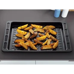 Gas freestanding double cooker: 60cm