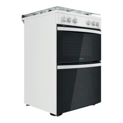 Gas freestanding double cooker: 60cm