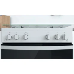 Gas freestanding double cooker: 60cm