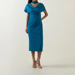 Discount COUTURE CLUB Gathered Embellished Dress