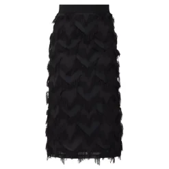 Gattini High-Rise Textured Pencil Skirt