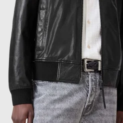 Outlet ALLSAINTS Gen Leather Jacket