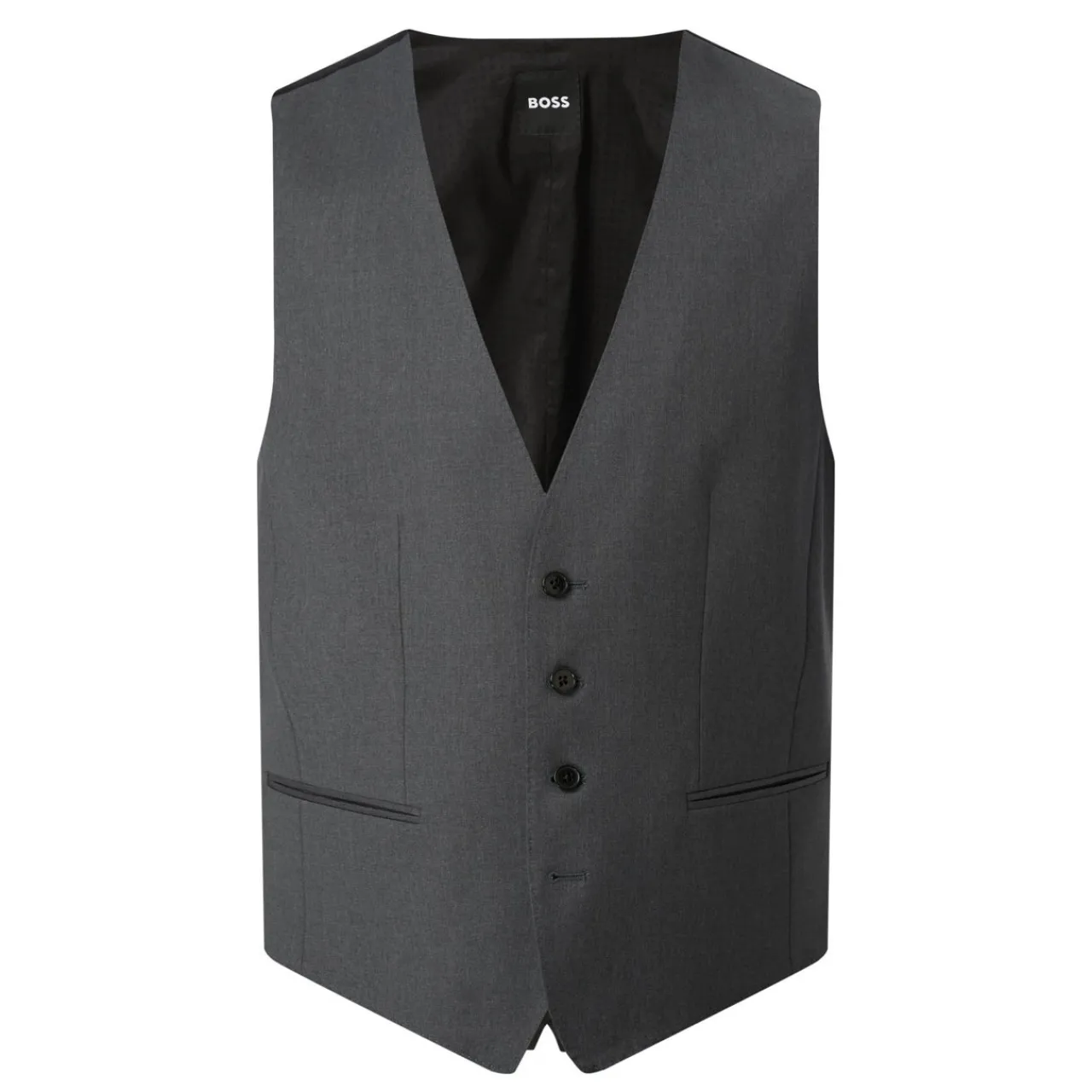 Sale BOSS Genius Slim Fit Wool Waistcoat