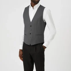 Sale BOSS Genius Slim Fit Wool Waistcoat