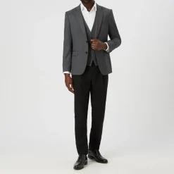 Sale BOSS Genius Slim Fit Wool Waistcoat