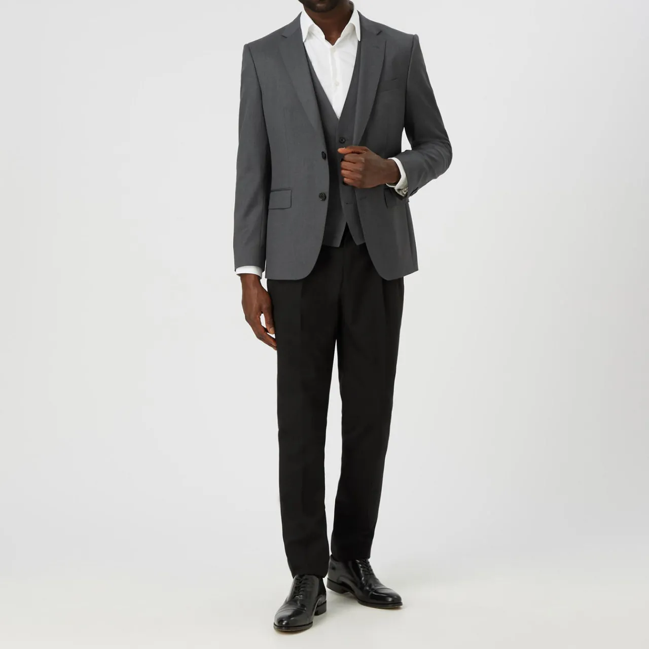 Sale BOSS Genius Slim Fit Wool Waistcoat