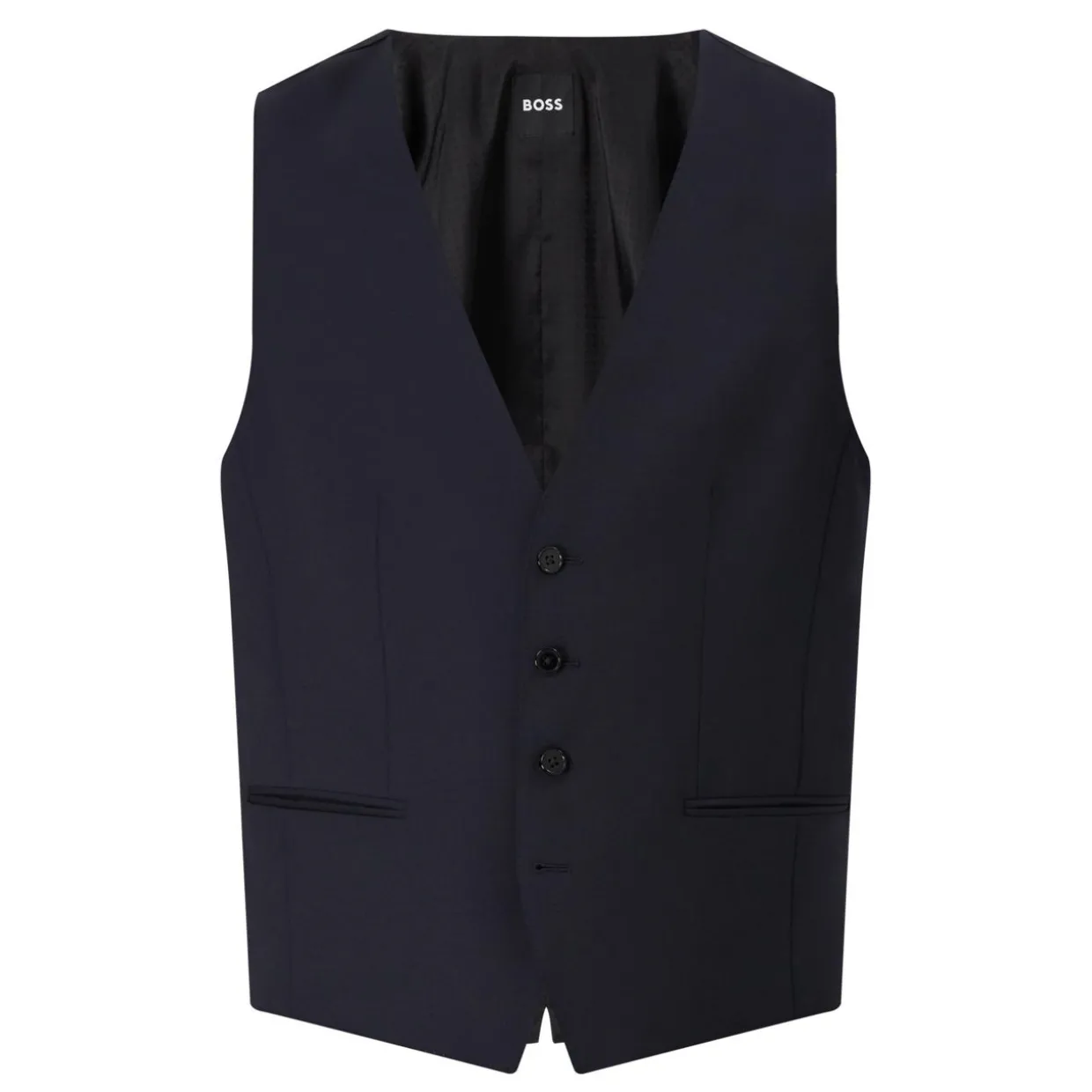 Genius Slim Fit Wool Waistcoat