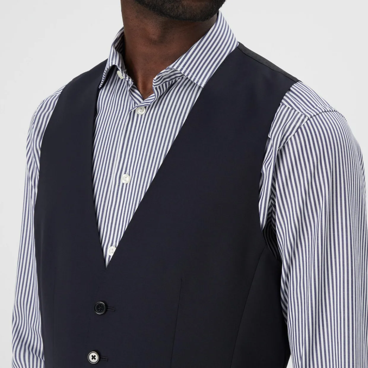 Genius Slim Fit Wool Waistcoat