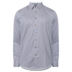 Clearance BUGATTI Geometric Diamond Print Shirt