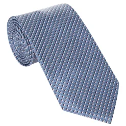 Geometric Diamond Silk Tie