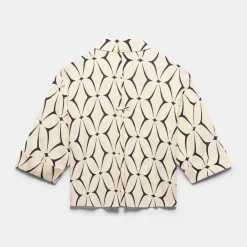 Outlet MINT VELVET Geometric Print Resort Shirt