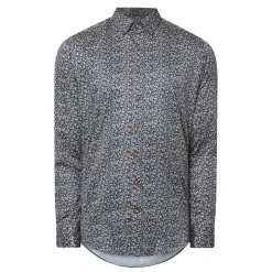 Best BUGATTI Geometric Print Shirt