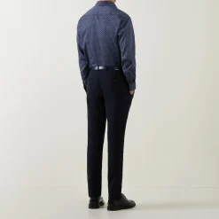 Clearance ETERNA Geometric Single Cuff Shirt