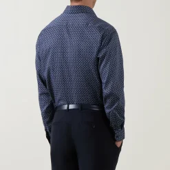 Clearance ETERNA Geometric Single Cuff Shirt