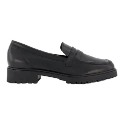 Clearance DUNE LONDON Gild Cleated-Sole Penny-Trim Loafers