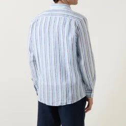 Best RODD & GUNN Gimmerburn Striped Linen Shirt