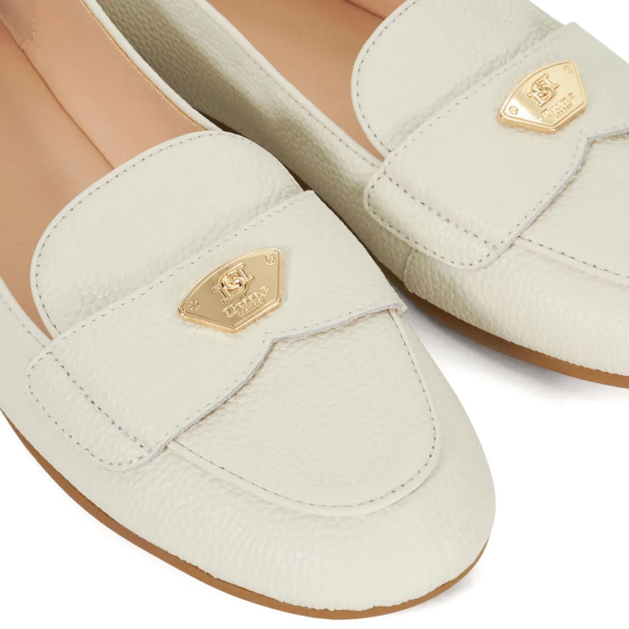 Hot DUNE LONDON Gina Logo Moccasins