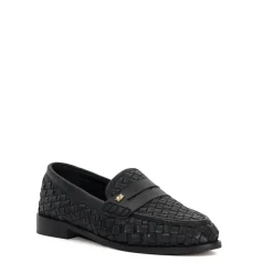 Ginello Woven Penny Loafers