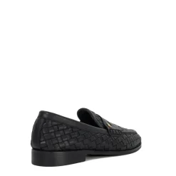 Ginello Woven Penny Loafers