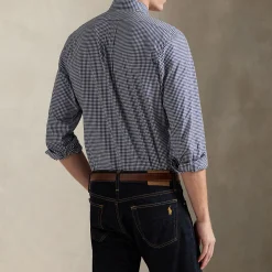 Gingham Custom Fit Poplin Shirt