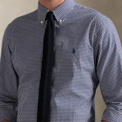 Gingham Custom Fit Poplin Shirt