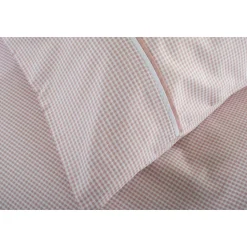 Online THE LYNDON COMPANY Gingham Duvet Set Rose/White