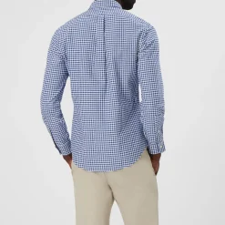 Gingham Slim Fit Oxford Shirt